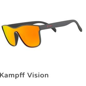 Goodr Sunglasses for running VRGs grey polarized w Voight-Kampff Vision
